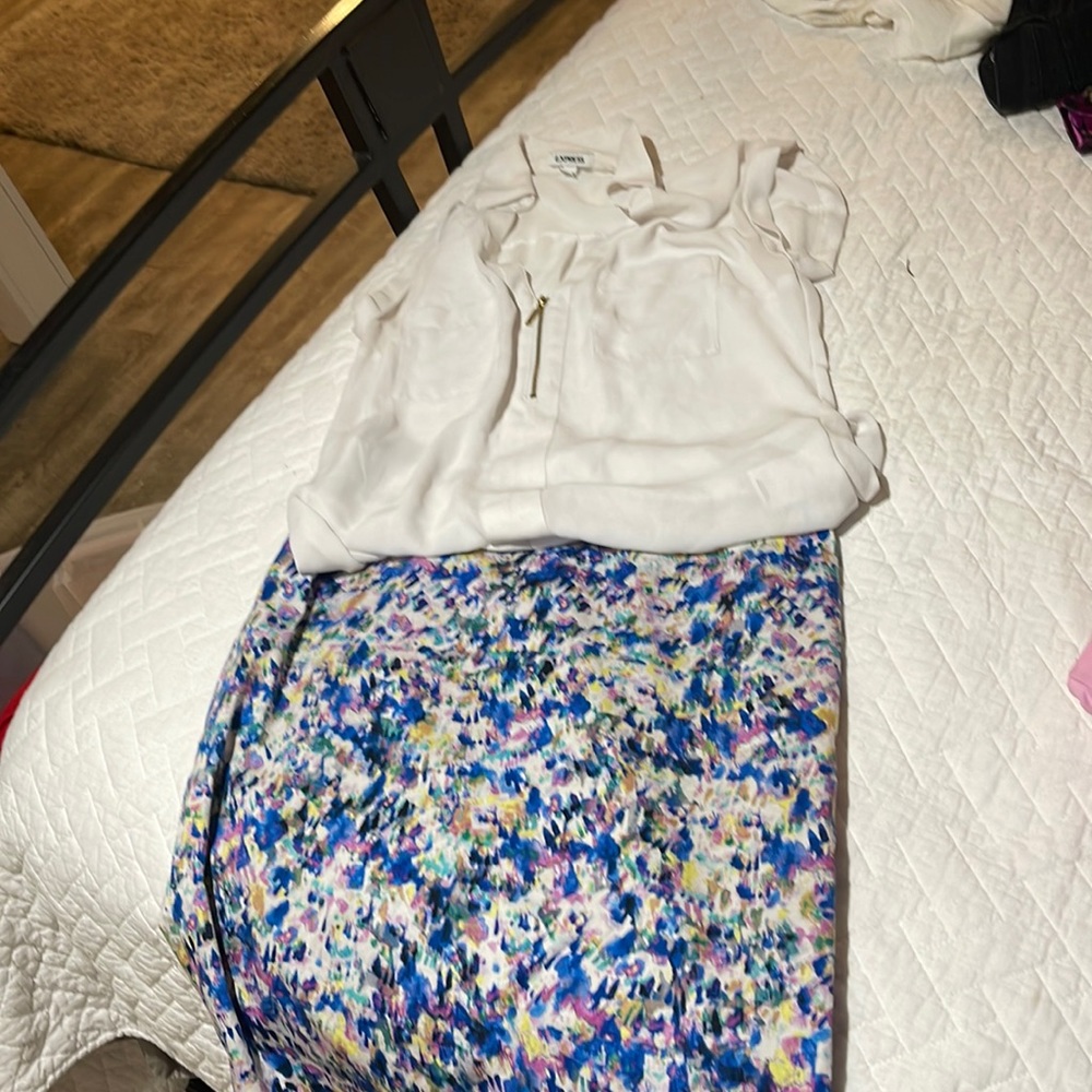 Skirt and top